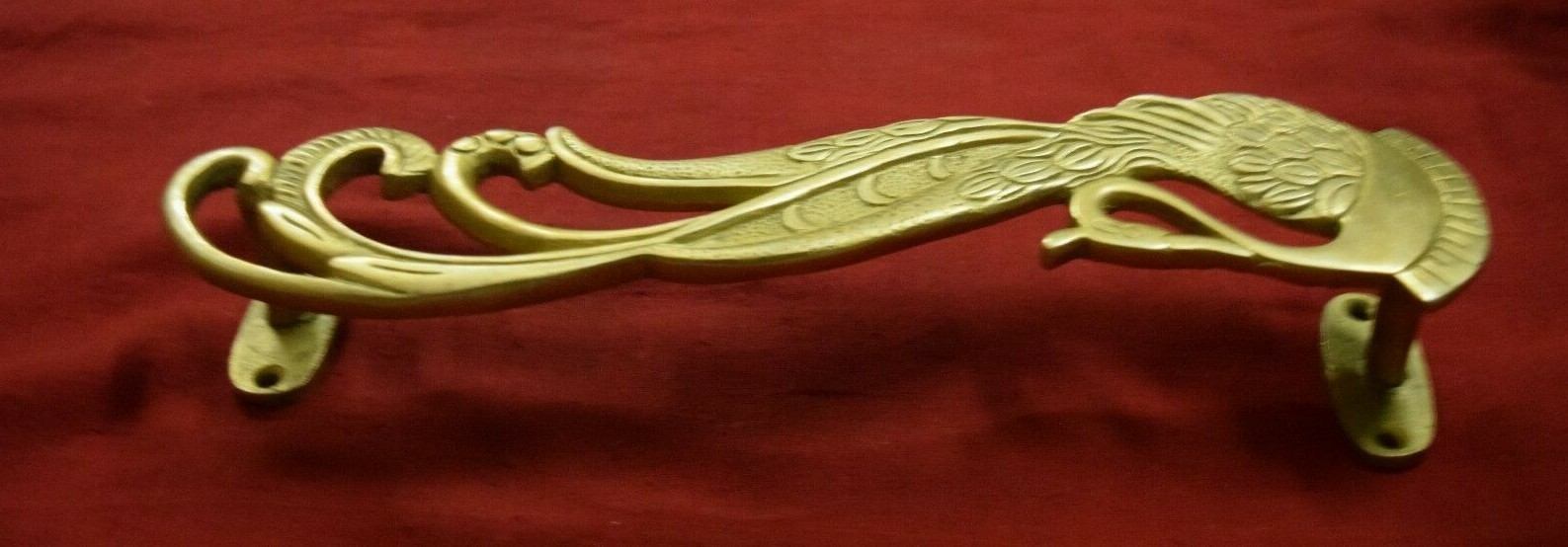 Beautiful Bird Design Door Handle Peacock Handmade Brass Drawer Puller Dec VR247