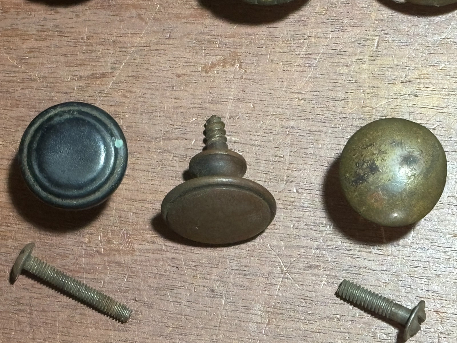 Lot of 13 Mixed Vintage Drawer/Cabinet Pulls Various Sizes