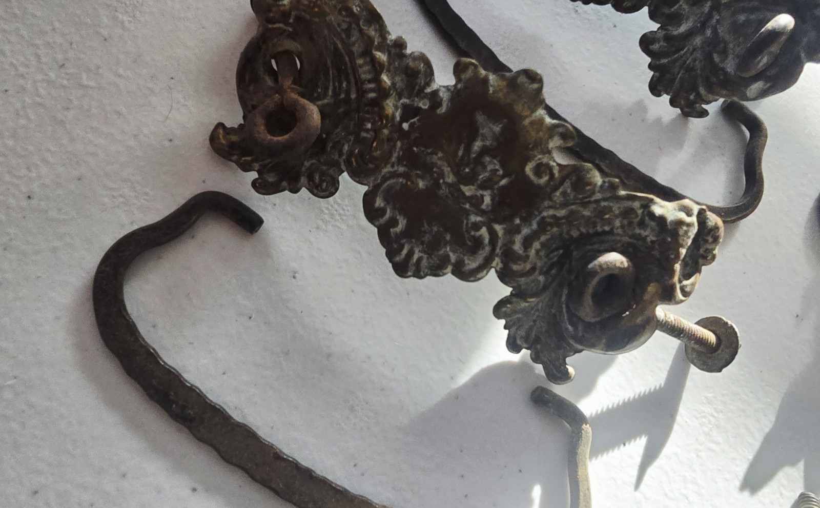 Lot of Mixed Antique/Vintage Hardware Rusty Crafting