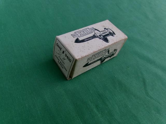 KEIL OF NEW YORK NICKEL CABINET PUSH BUTTON CATCH KNOB NOS