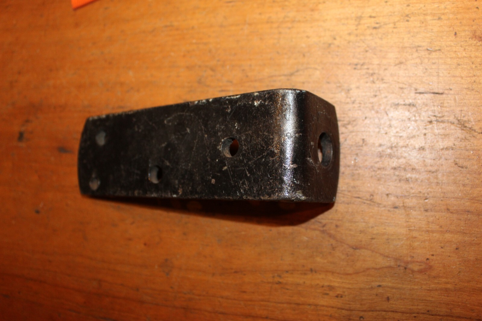 Vintage Heavy Cast Iron Door Gate Catch Receiver for 5/8″ Slide Bolt E-27