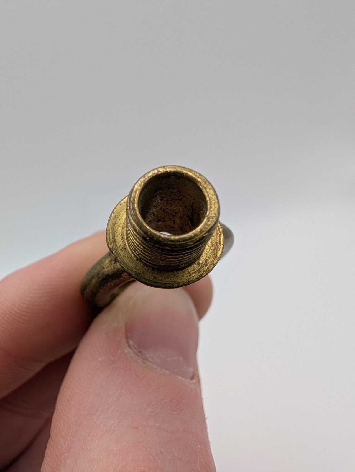 Antique/Vintage Ornate Brass Drop Drawer Pull & Extra Piece Decorative Hardware