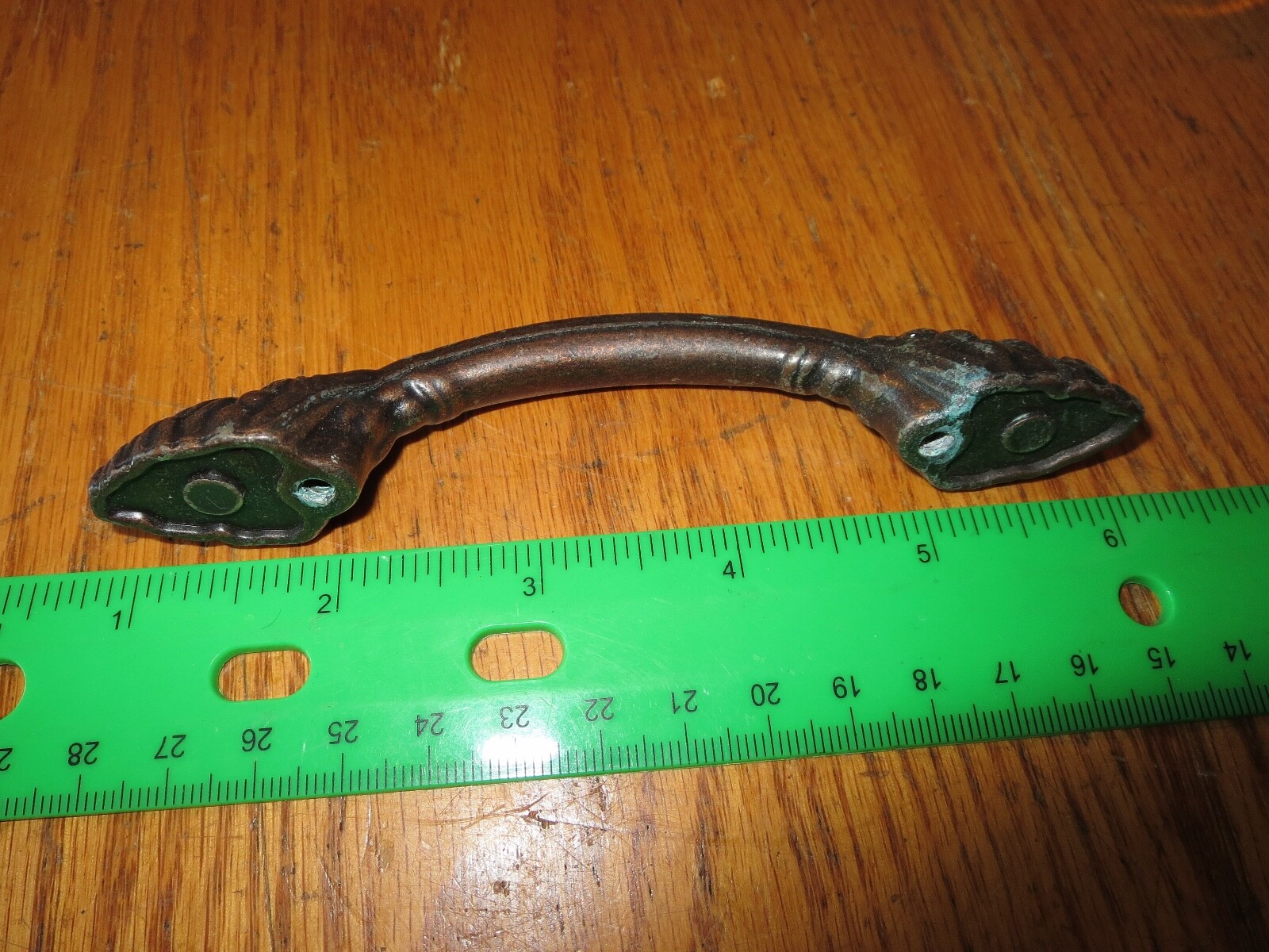 5 Amerock Elegance Fruit Pull 5-1/4″ Drawer Handle Burnished Brass Bronze color