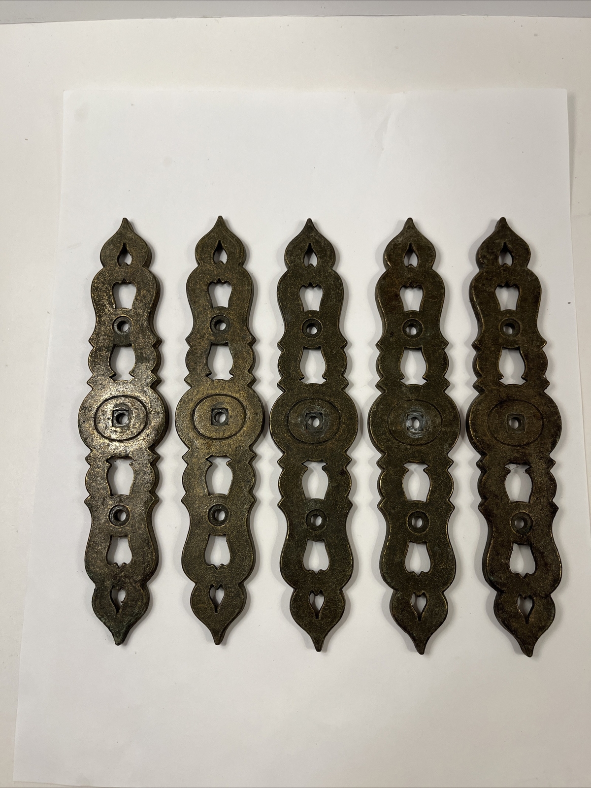 Metal Accent Backplate Hardware (Set Of 5)