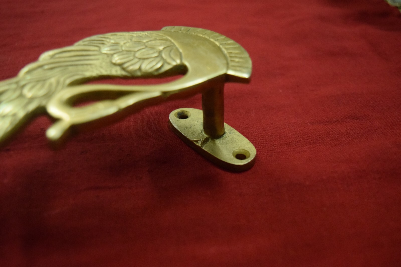 Beautiful Bird Design Door Handle Peacock Handmade Brass Drawer Puller Dec VR247