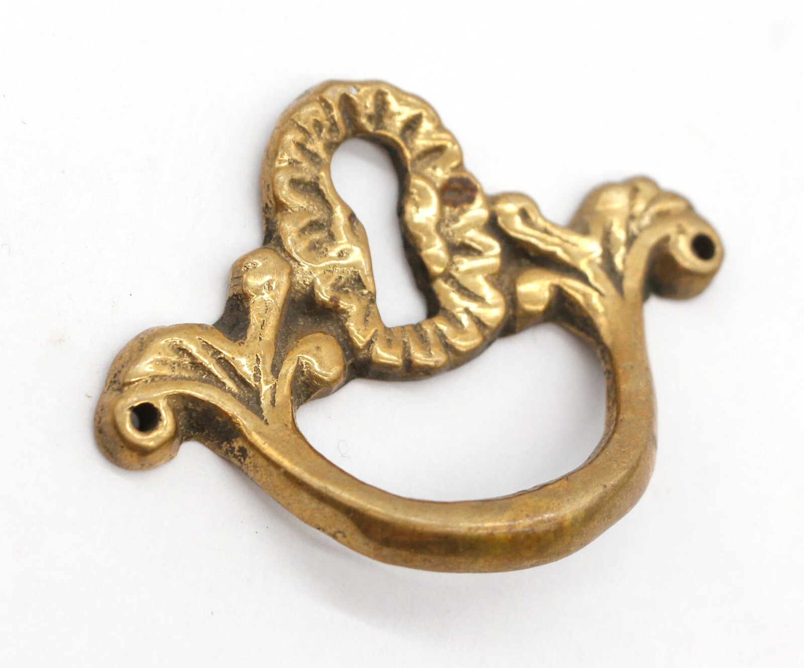 Pair of Traditional 2 in. Brass Keyhole Drawer Pulls