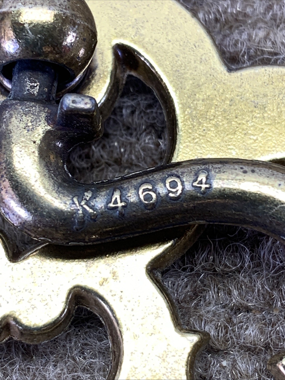SET Of 6 Keeler Brass KBC Drawer Pulls K4694 Good Condition Screws Included 3”