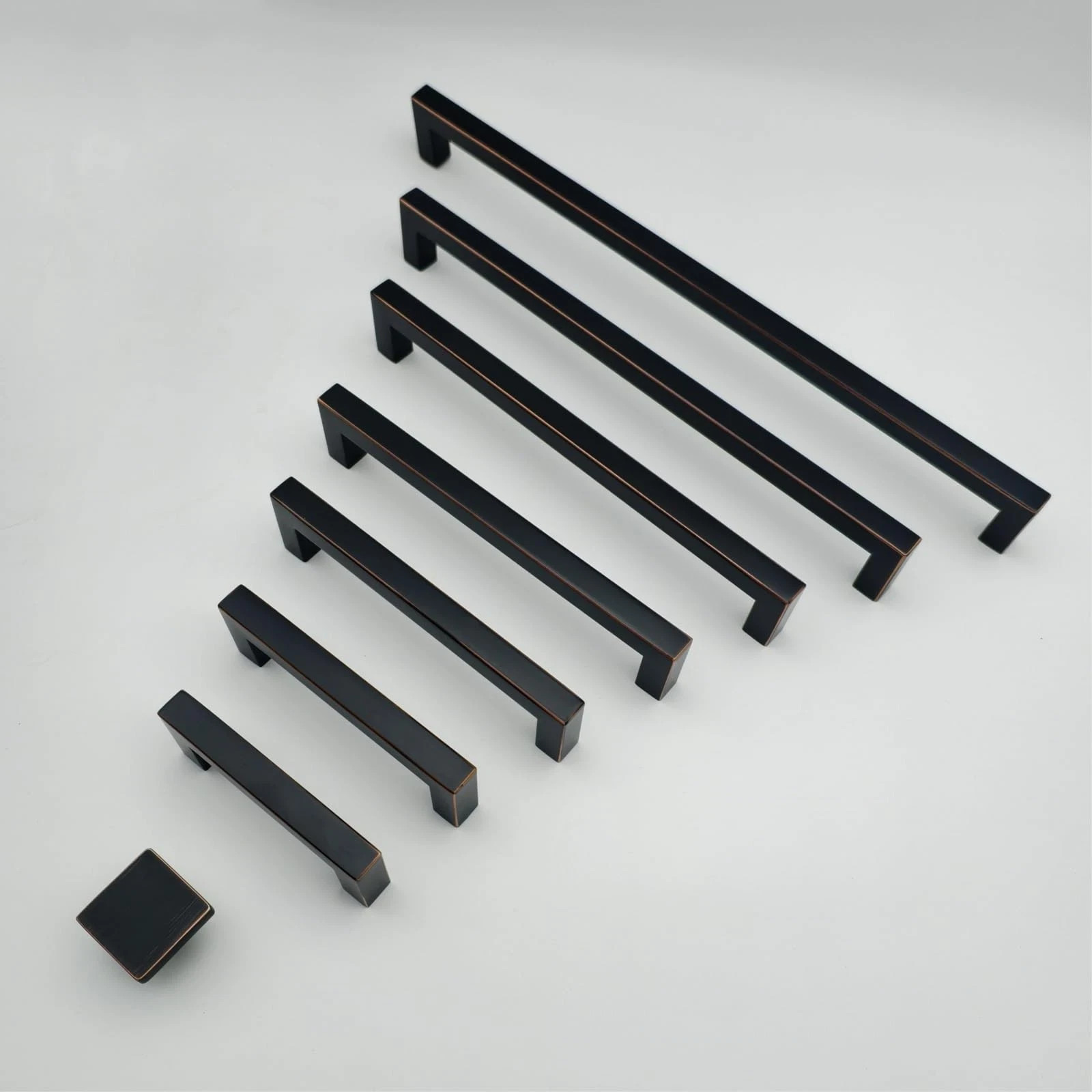 Aibeli 10 Pack Black Cabinet Pulls 8 Inch 203 mm Hole Centers