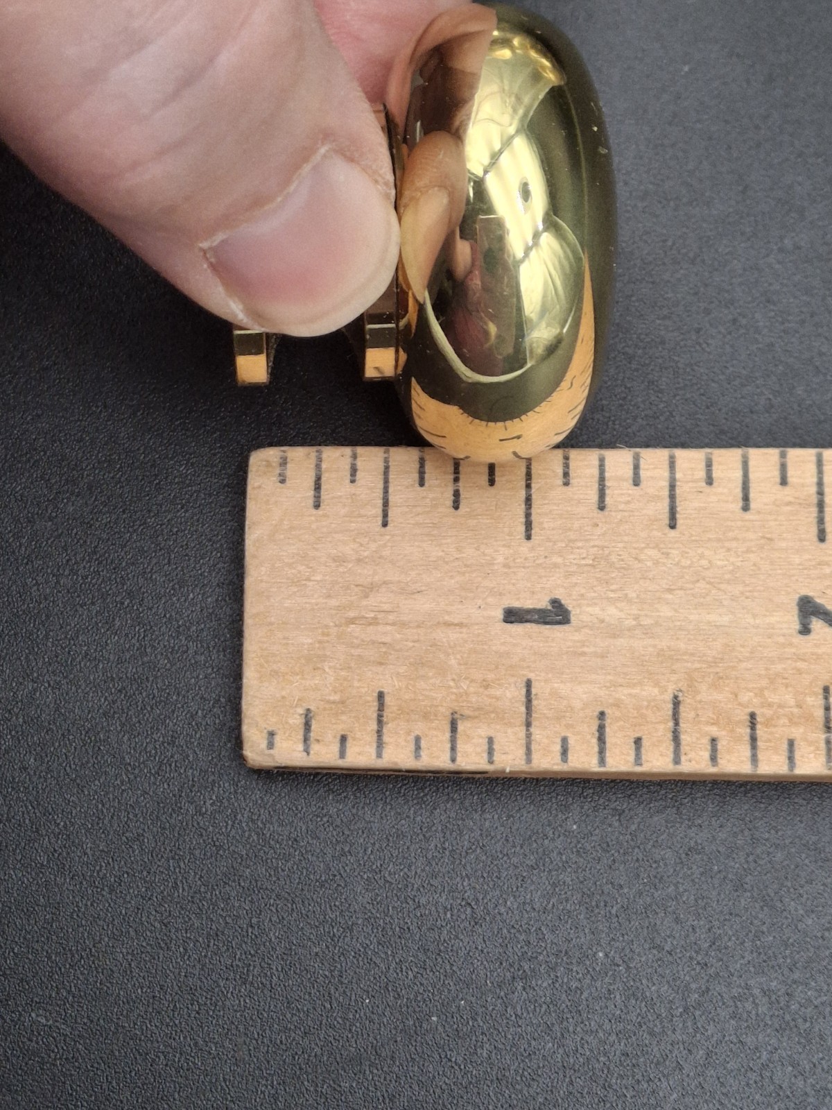 VTG Solid Brass 1 1/4″ Polished Mushroom Shaped Drawer Cabinet Knob
