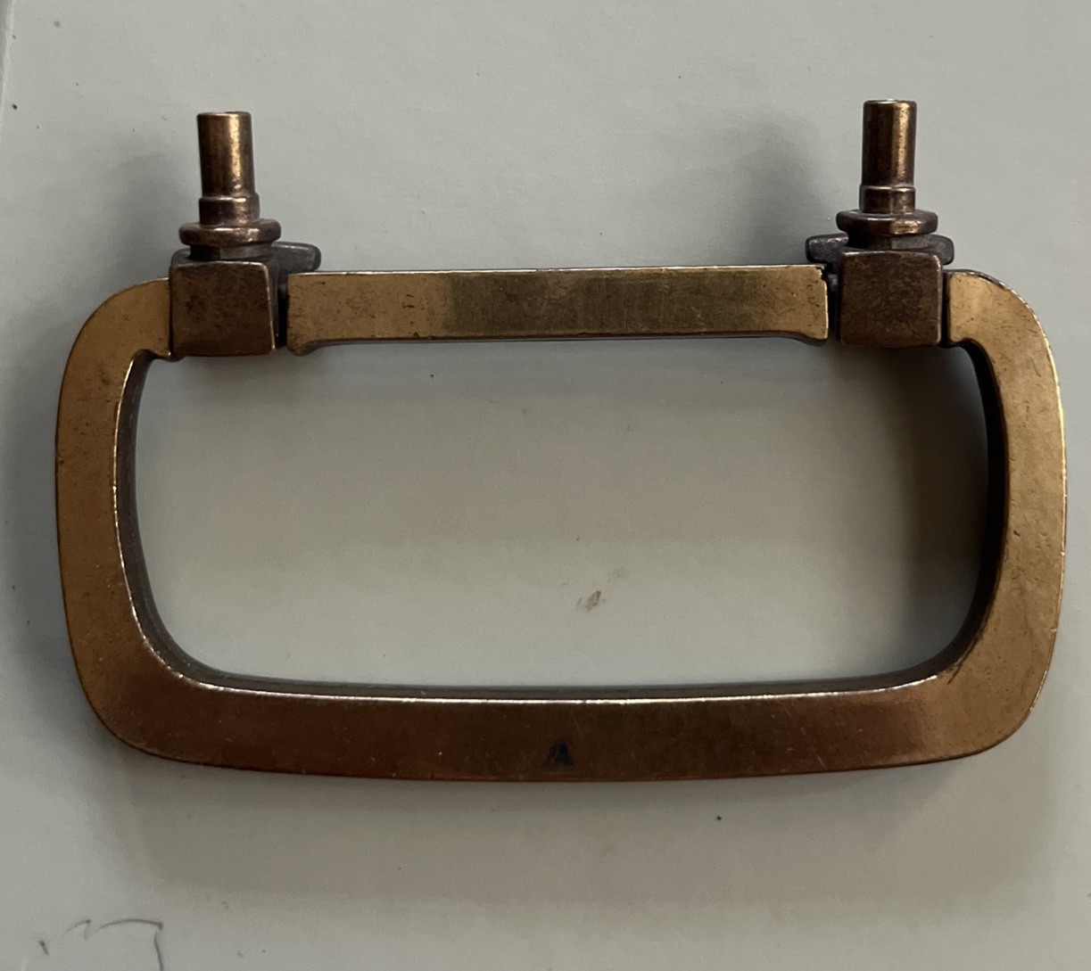Drexel Newport Drawer Pull Brass Handle Vintage Hardware Dresser Nightstand