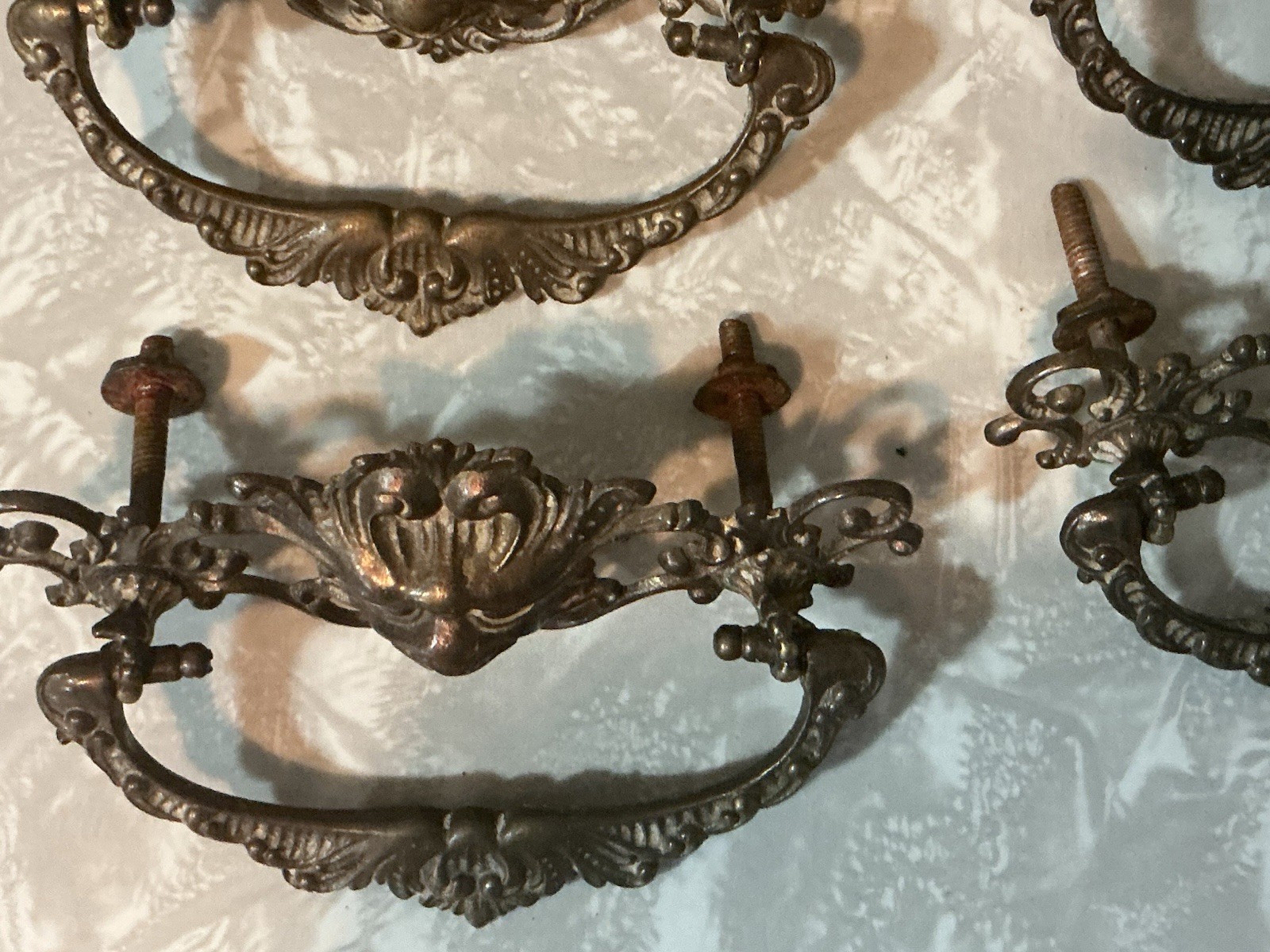 RARE FANCY VICTORIAN LION “OLD MAN WINTER” ORNATE OLD Original Priced per pull
