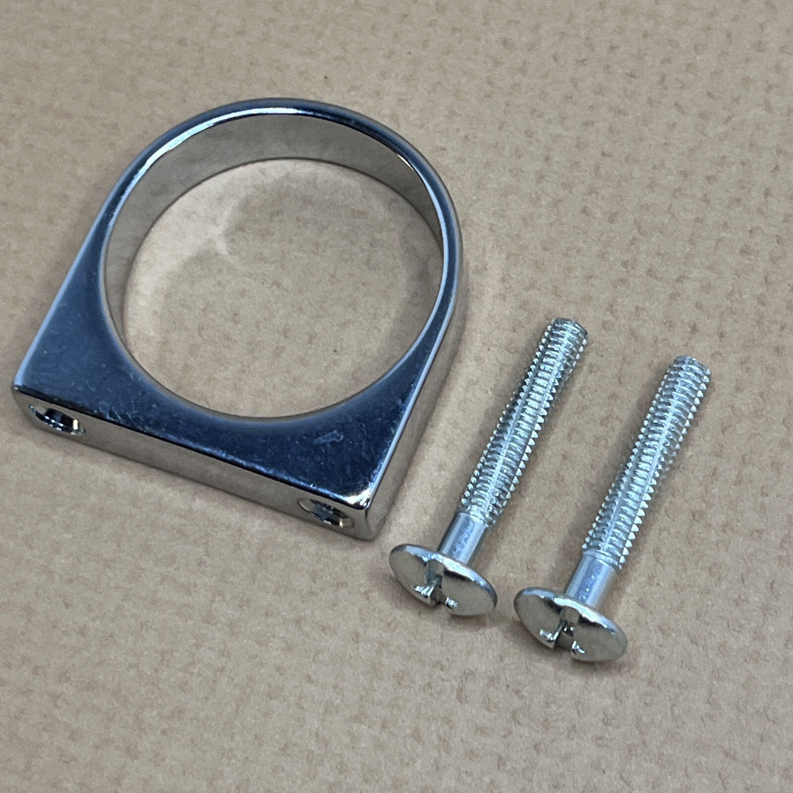 1-1/4″ Chrome Stainless round finger Ring Pull Drawer cabinet knob *