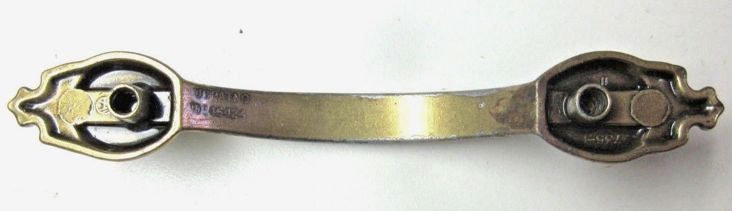 Amerock 735 Drawer Pull Handle Dark Aged Brass 3″ Centers Mid Century 1 Vtg MCM