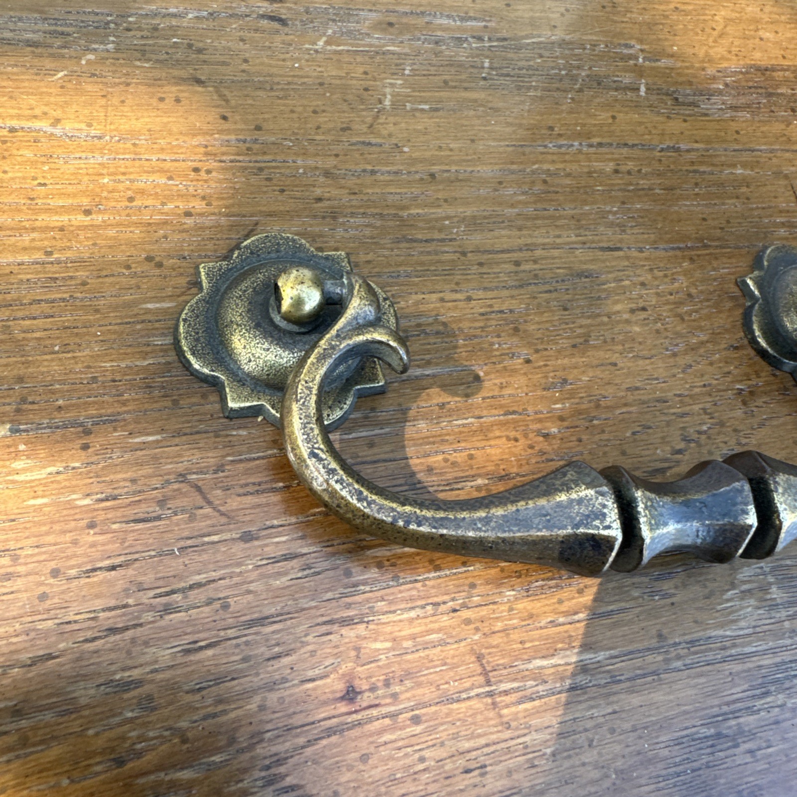 Drexel Guildhall Drawer Pull For Vintage Dresser Nightstand Credenza MCM Brass