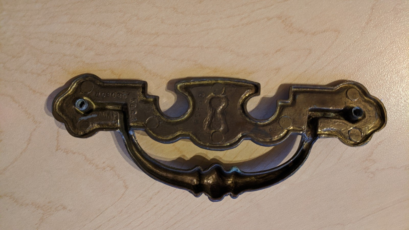 Lot of 4 Keeler Brass Co. Treasure Chest Drawer Pulls Handle KBC1 N08033