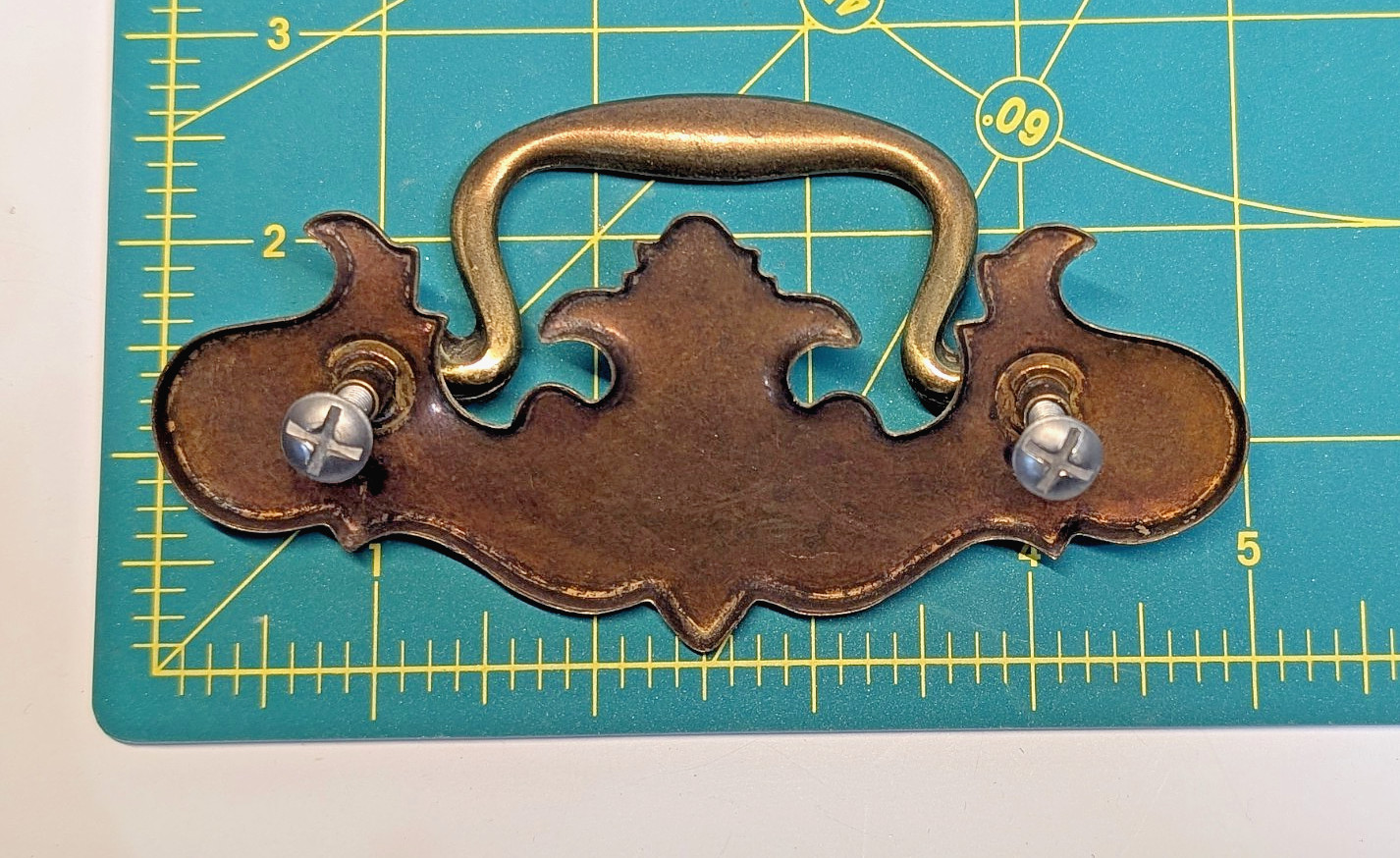 5″ KBC Keller Brass Company Drawer Pulls 4694/2504 Chippendale Batwing Queen Ann