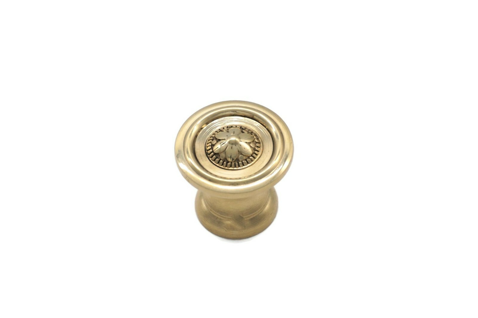 1″ Victorian Drawer Knob Furniture Drawer Knob Boat Cabinet Knob Solid Brass