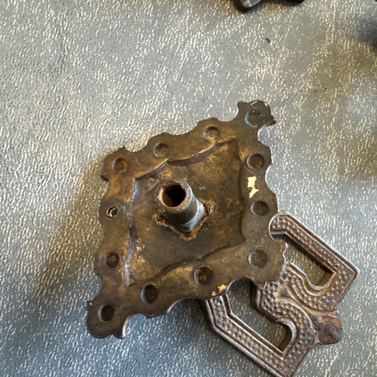 Gothic Spanish style drawer pulls 1920’s 6pc