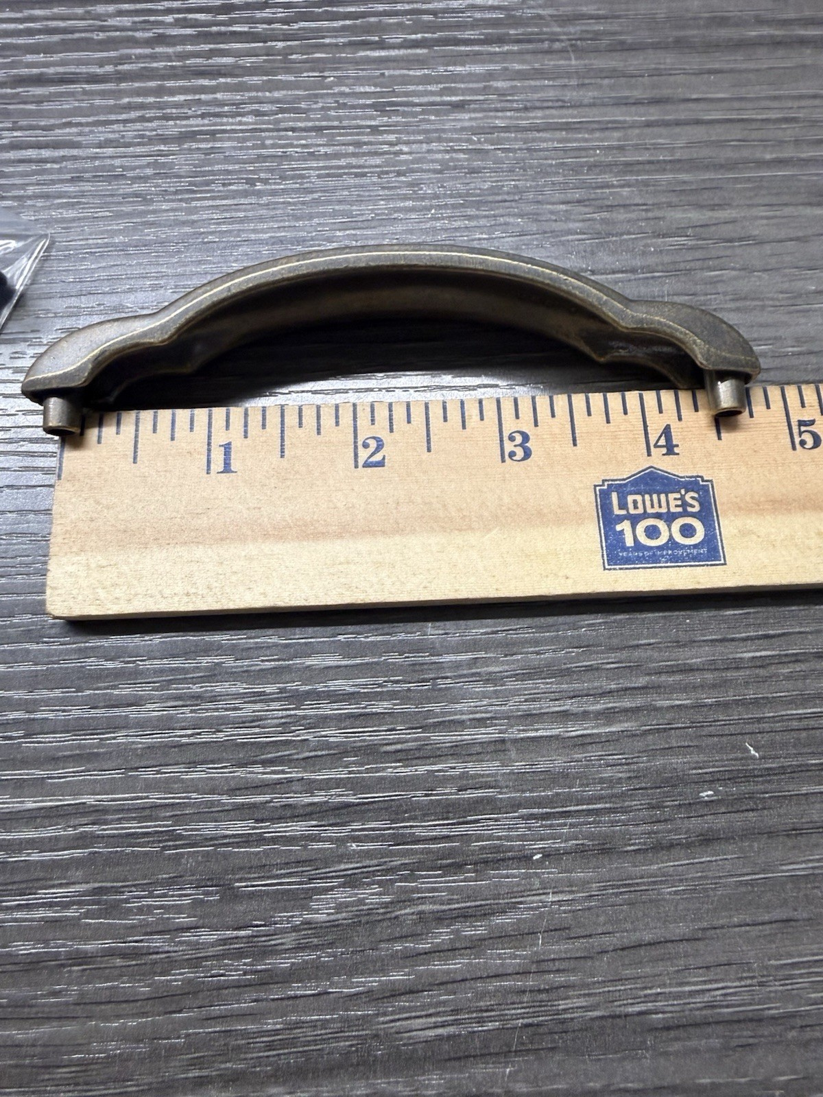 Keeler Antique Brass KBC 1995 Cabinet Drawer Handle Pull with Screws (87)