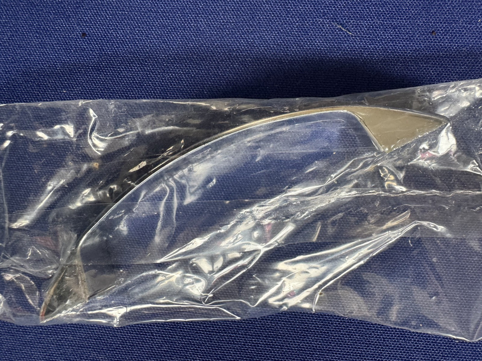Vintage Ajax Cabinet Drawer Pull Handles 530-26 Set of 8 • MCM Chrome NOS Sealed