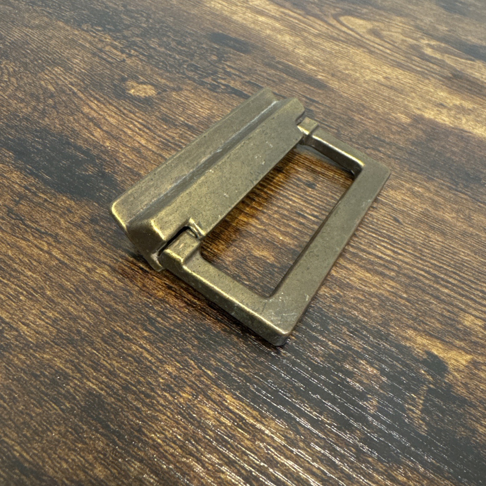 Drexel Woodbriar Drawer Pull Rectangle Brass Vintage Bail Dresser Hardware
