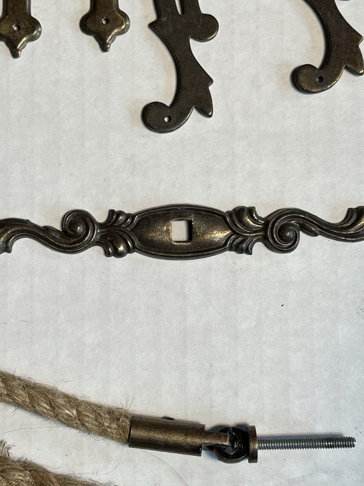 Antique/Vintage Hardware Furniture Drawer Pulls Handles Metal Brass Victorian