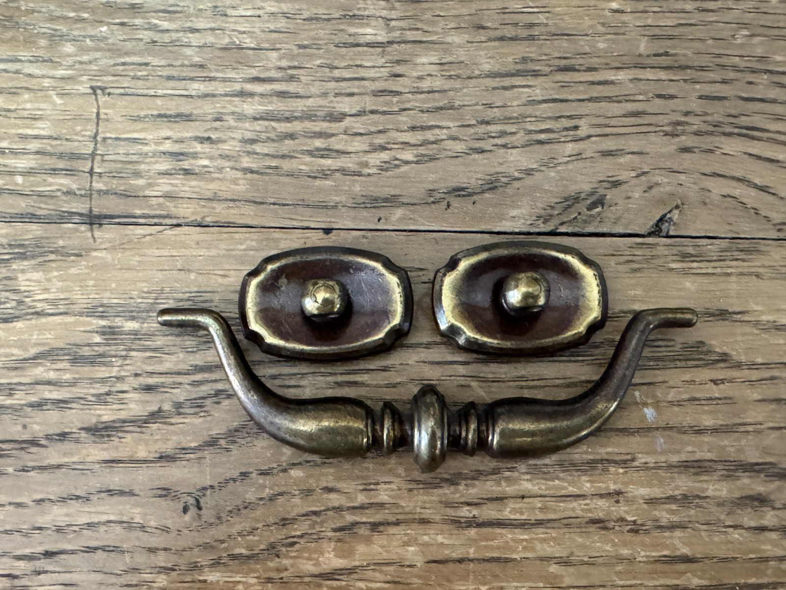 Original Ethan Allen Classic Manor 4″cc Drawer Pull Handle KBC N2279