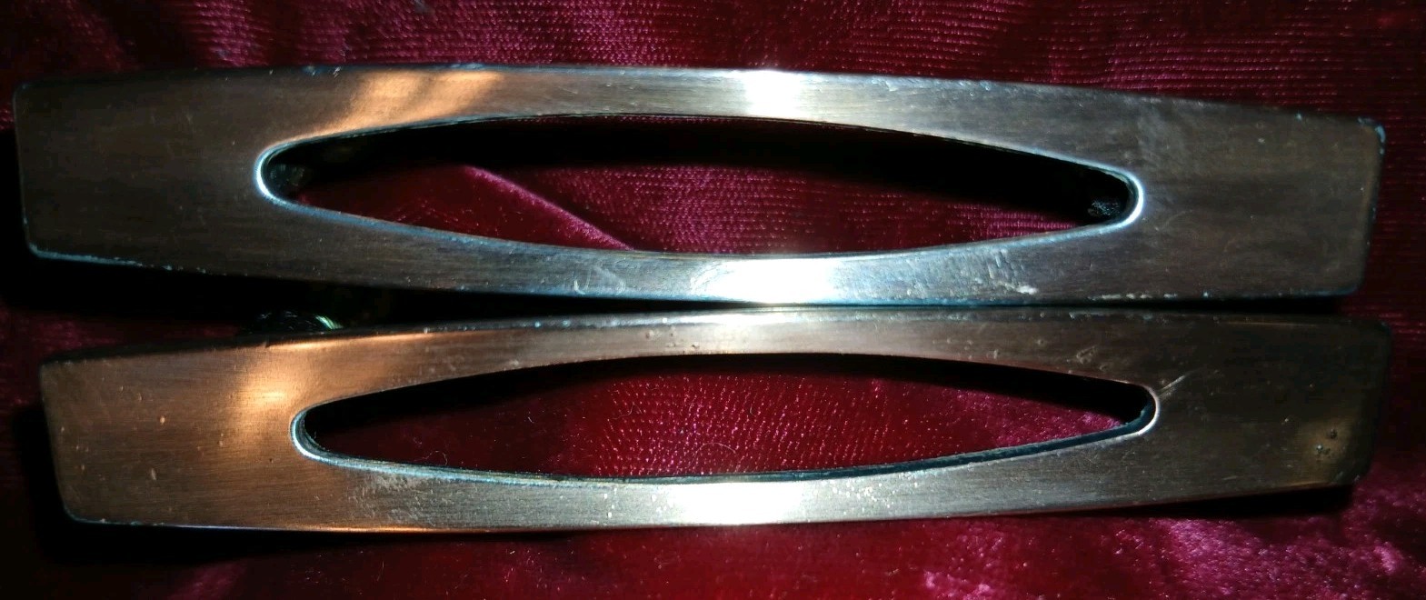LOT 1 – Twelve MCM AJAX Nordic Modern Copper Drawer Door Pull Handle 3” Center