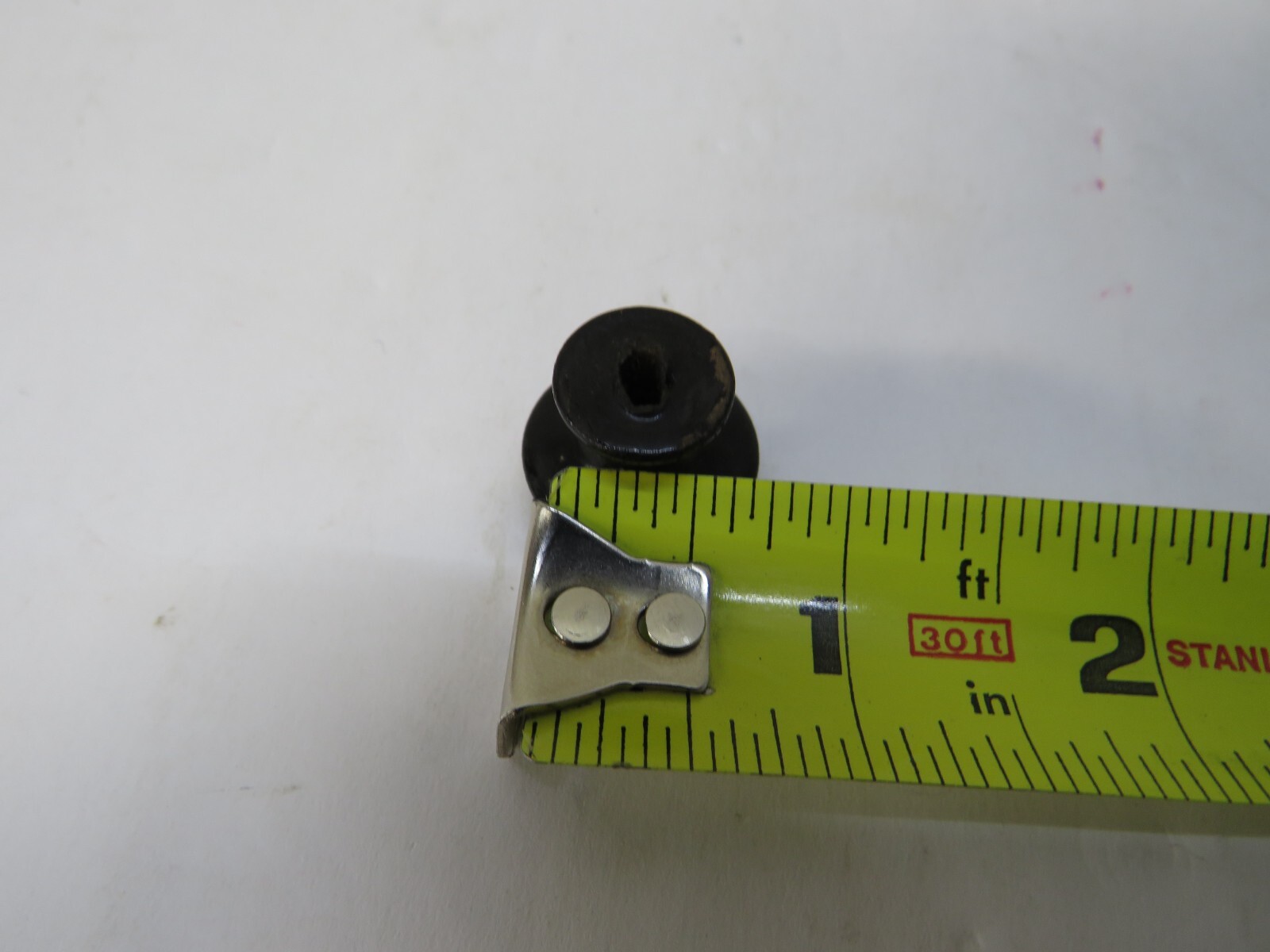 Lot of 10 NOS 1800’s Antique small wooden Black Round Drawer Handles knobs pulls