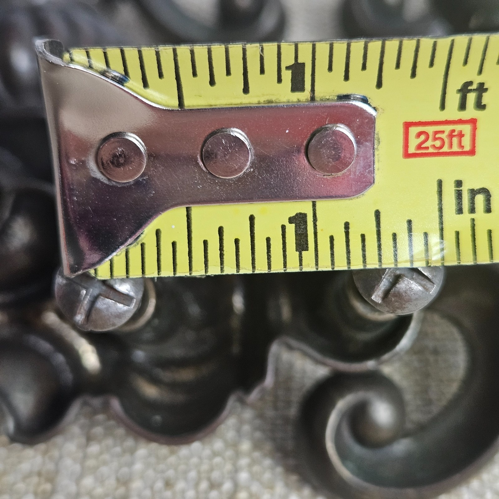 Ornate Drawer Pull Handles Set 6 Antique Bronze Tone Cabinet Hardware Scroll