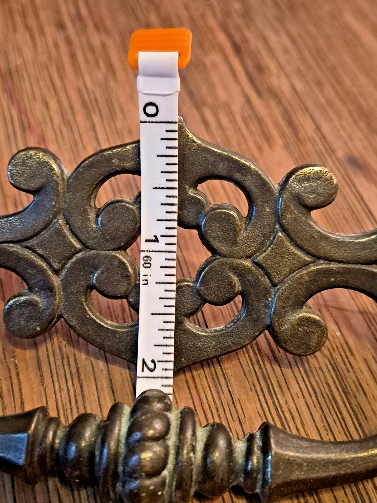 Lof 4 Vintage 1960’s KEELER BRASS Drawer Pull Drop Bail Handle Chippendale KBC1