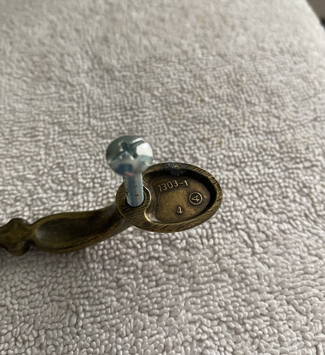 Vintage Drawer Pulls Brass 1985 Traditional