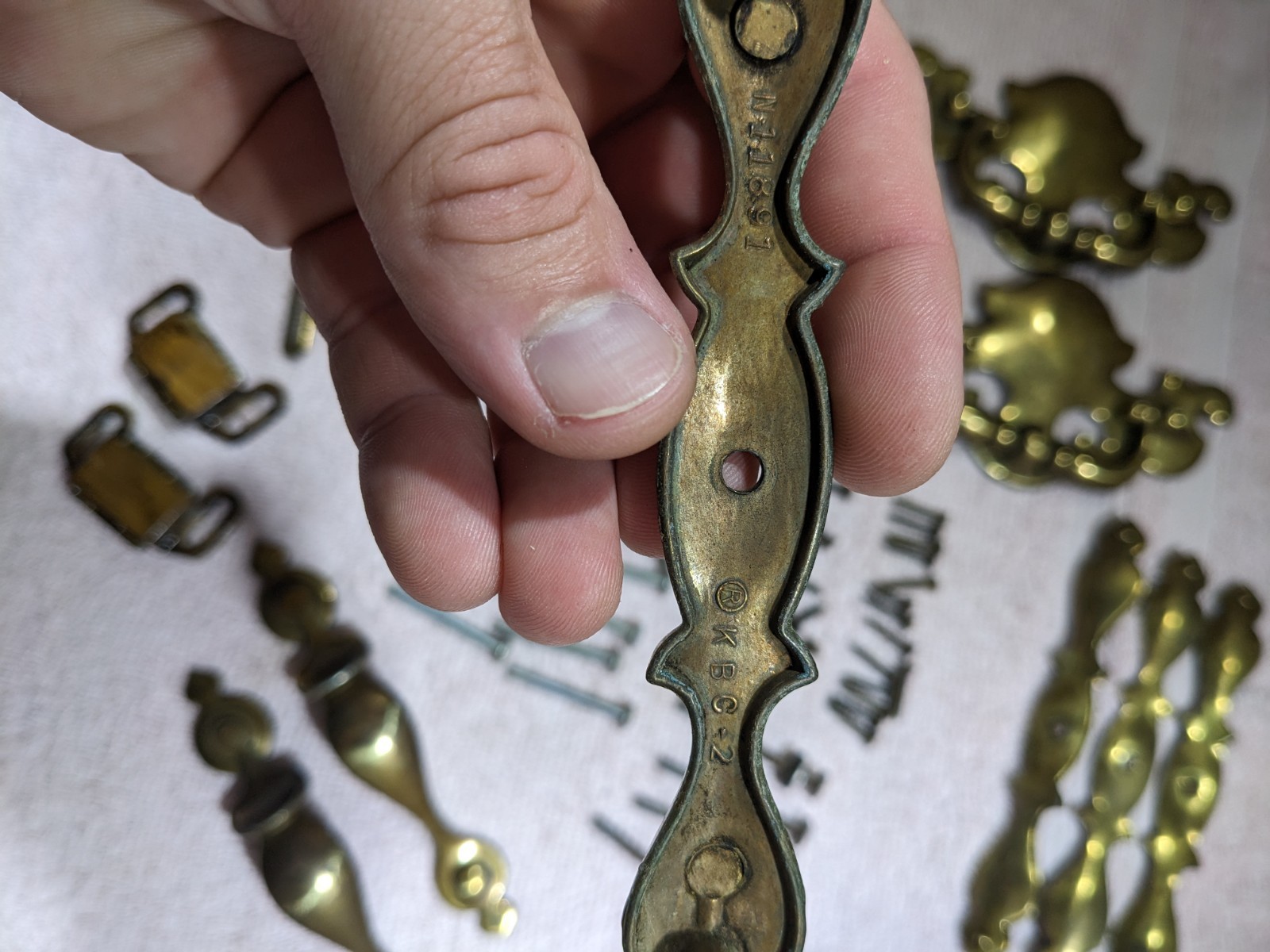 Lot Of KBC Keeler Brass Company Drawer Pulls/Knobs