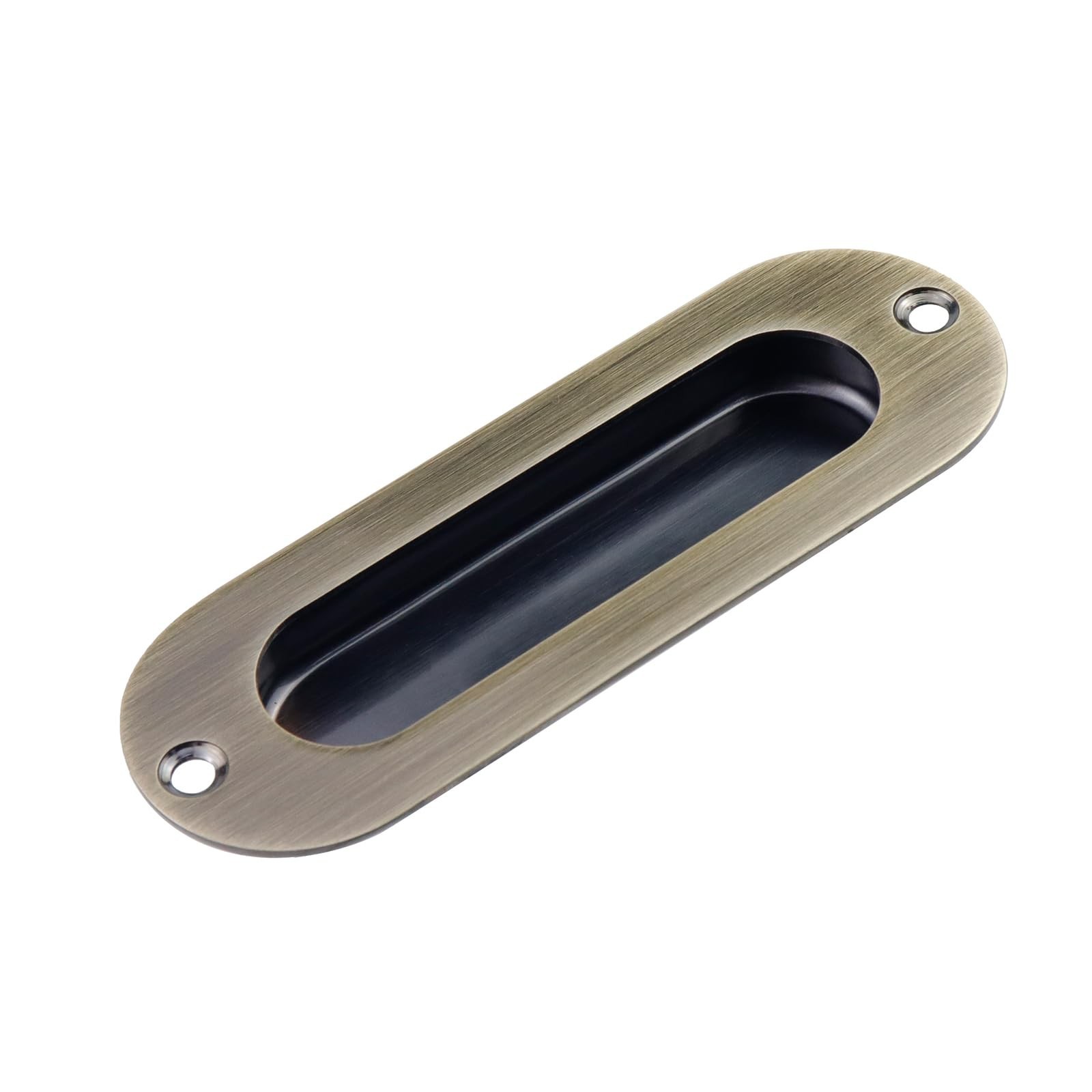2Pcs Flush Pulls Recessed Handles Metal Hardware Stainless Steel Antique for …