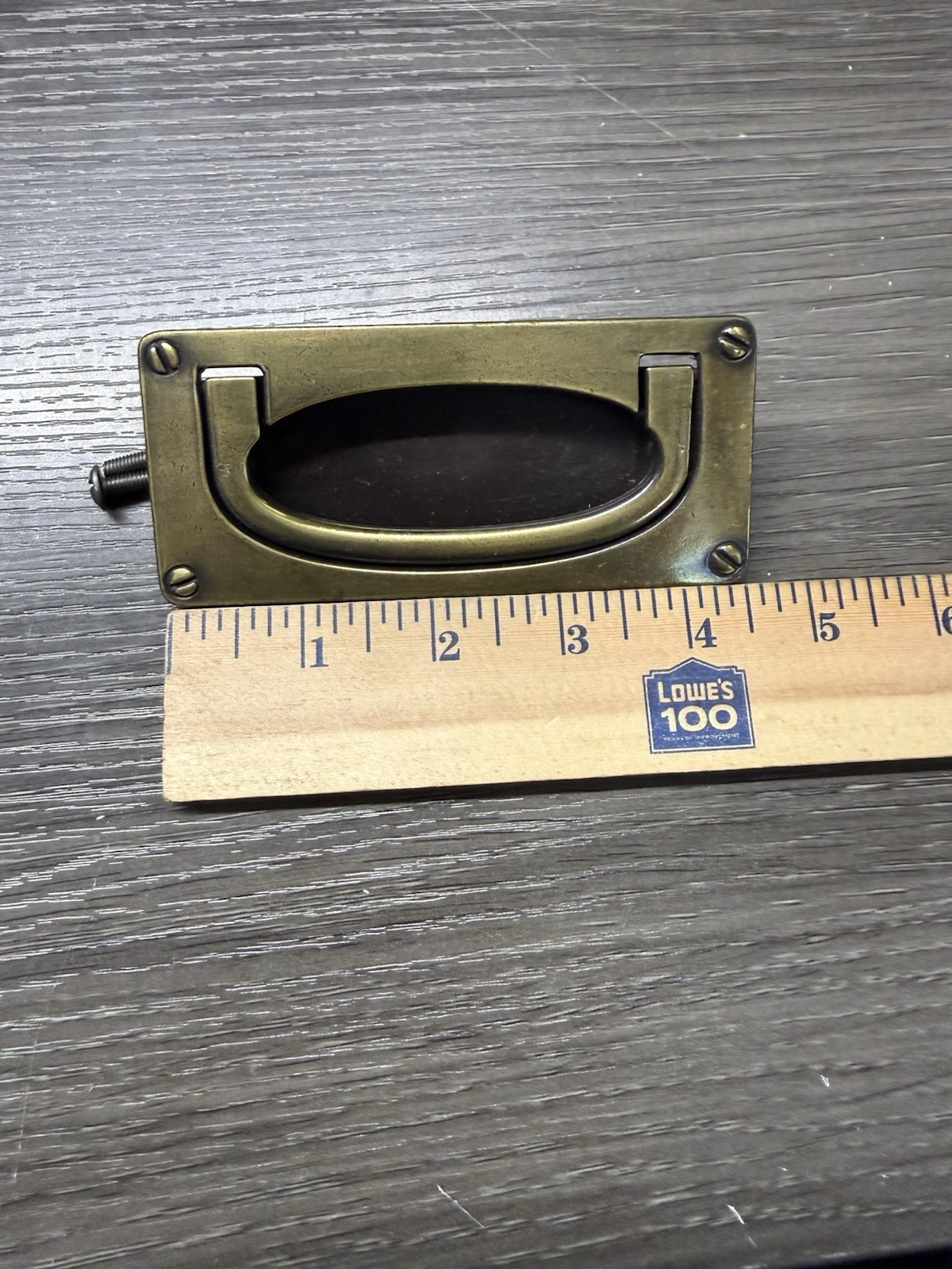 Vintage Henredon KBC Brass 47602 Campaign Drawer Handle Pull Drexel Pavillion(90