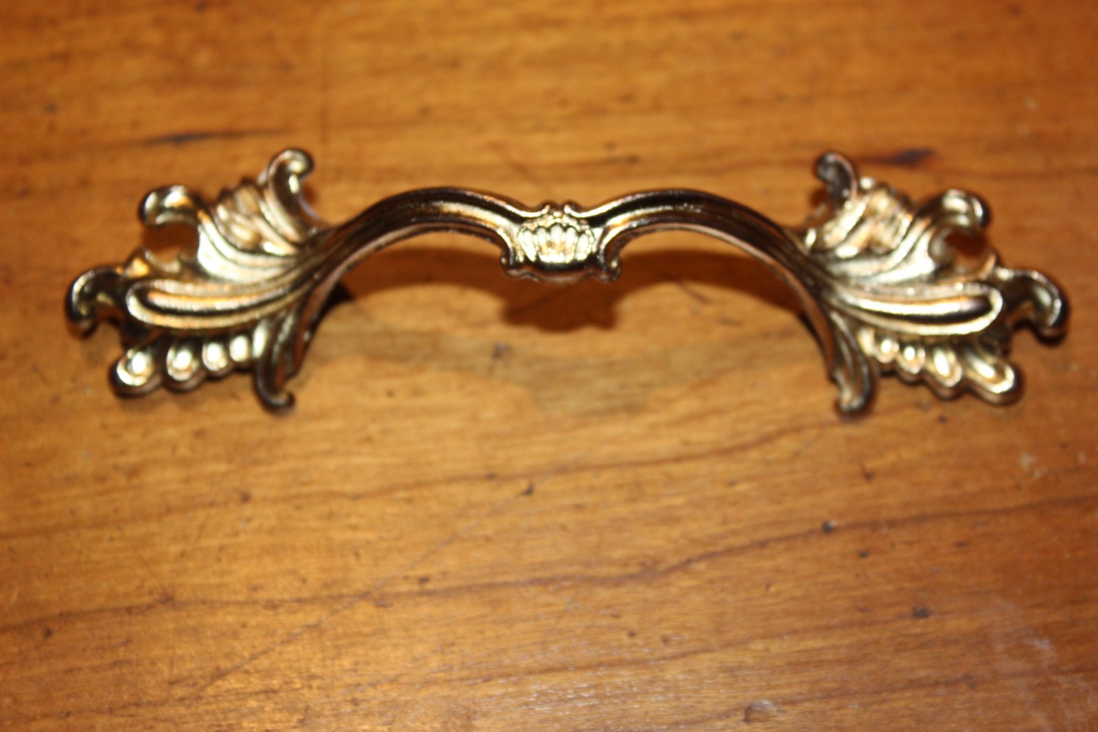 Vintage Cast French Provincial Drawer Pull Handle M-53