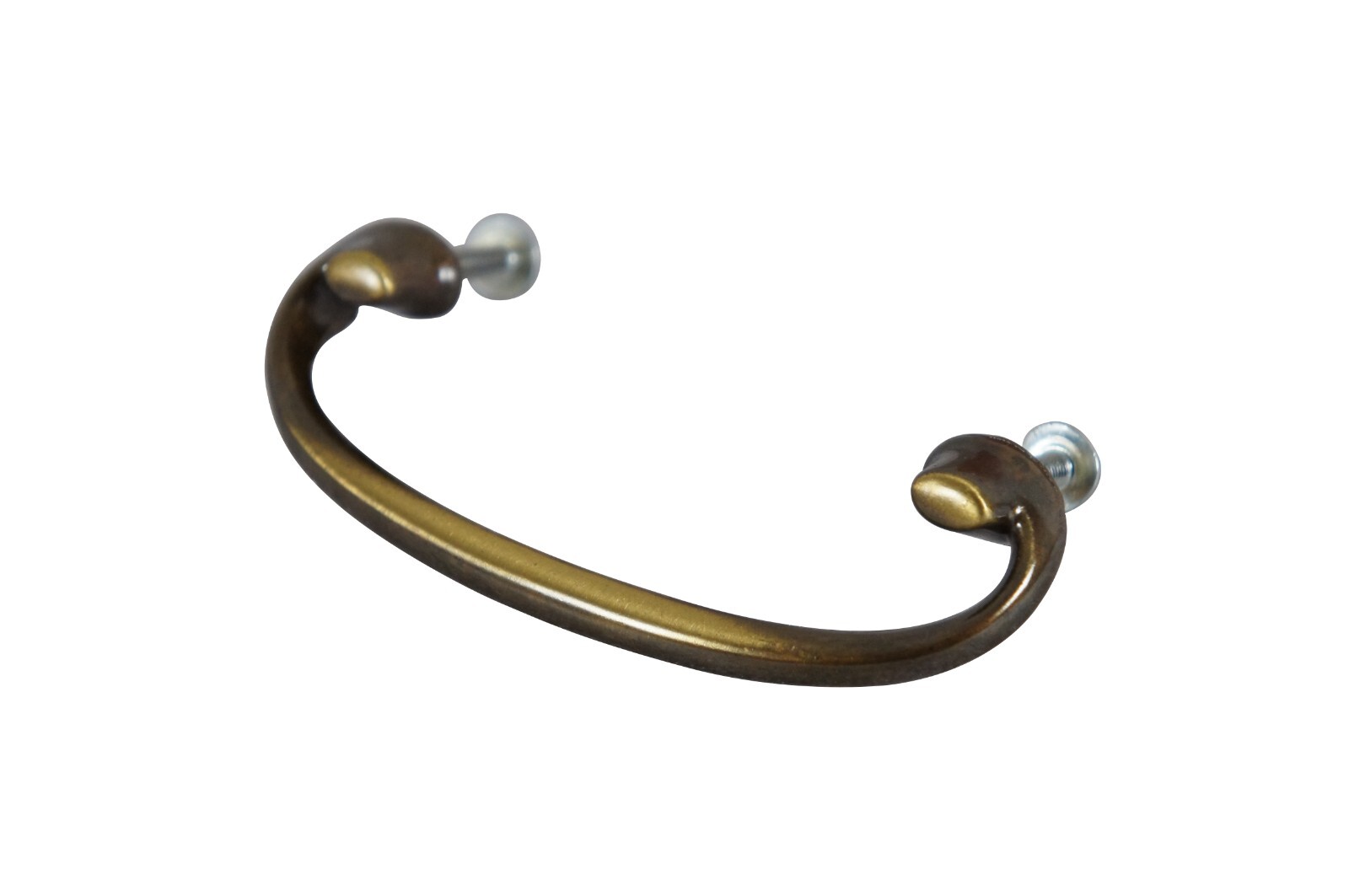 National Lock Co Medalist C678-4A Antique Brass Colonial Classic Drawer Pull MCM
