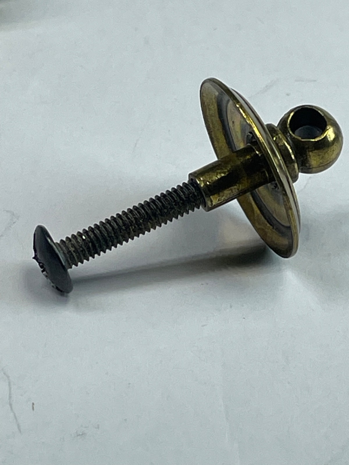 Bail Handle CB-1844 For Drop Pull Repair Dark Aged Brass 3-7/8″ Length Vintage