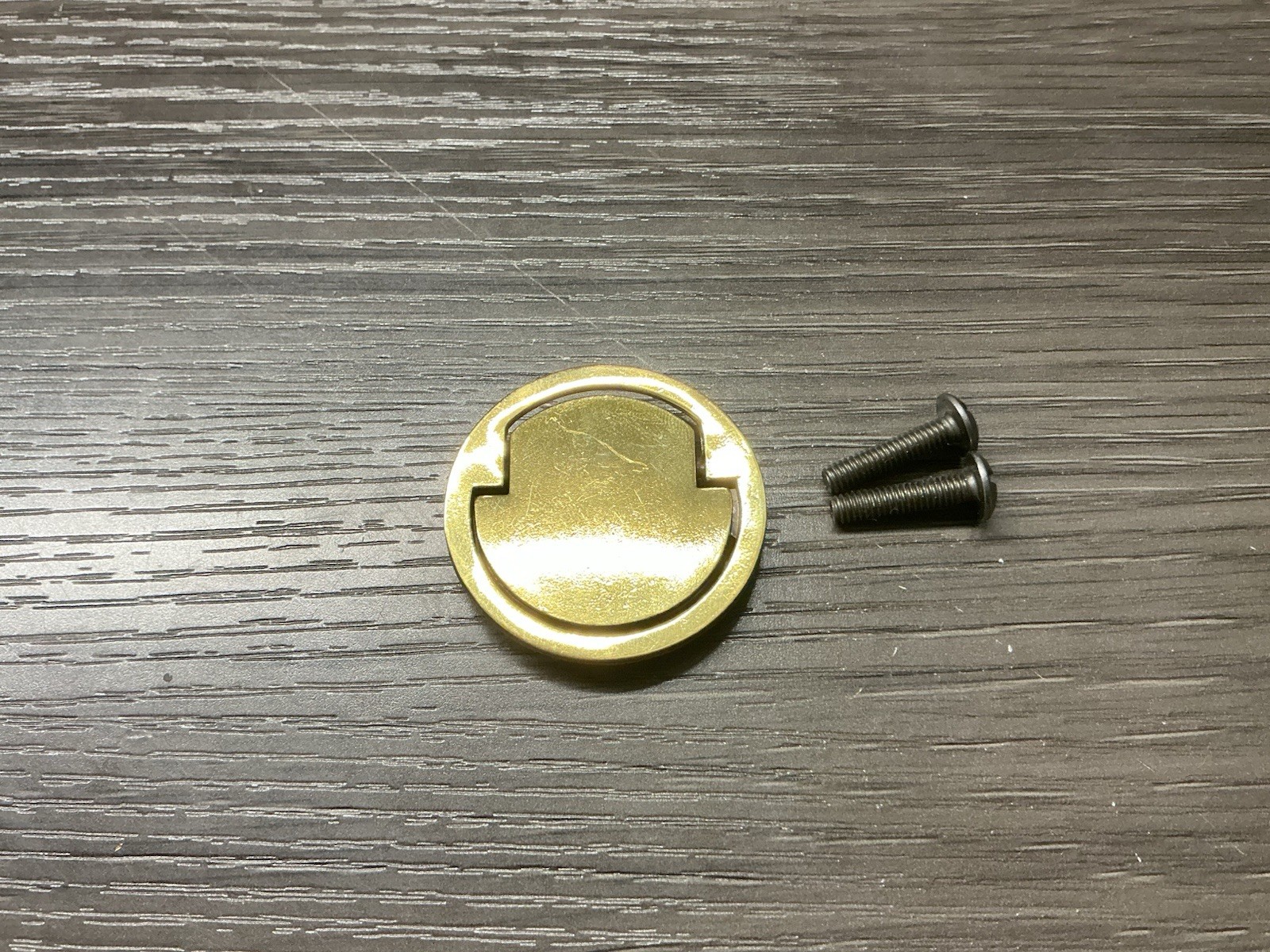 Vintage Keeler Brass Co N10120 Campaign FLIP OUT FINGER Drawer Pull 4 Avail (172