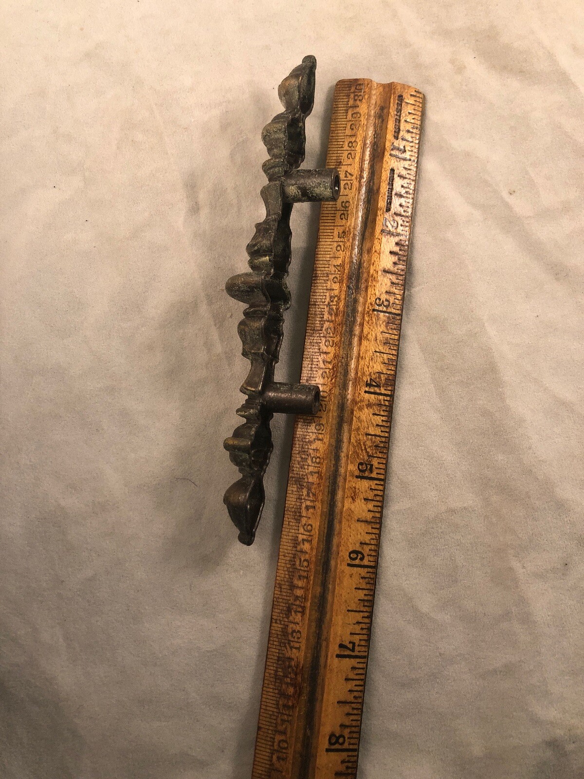 1 Vintage Ornate Brass Dresser Cabinet Desk Drawer Pull Handle 6″ Canada CH 1730