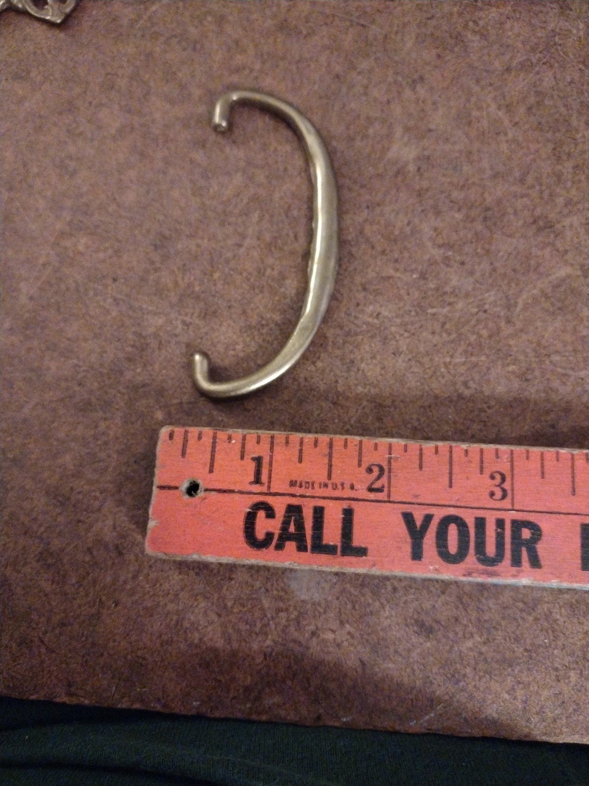 Vintage Ornate Bail Pull Handle Replacement Salvage Hardware Set of 4
