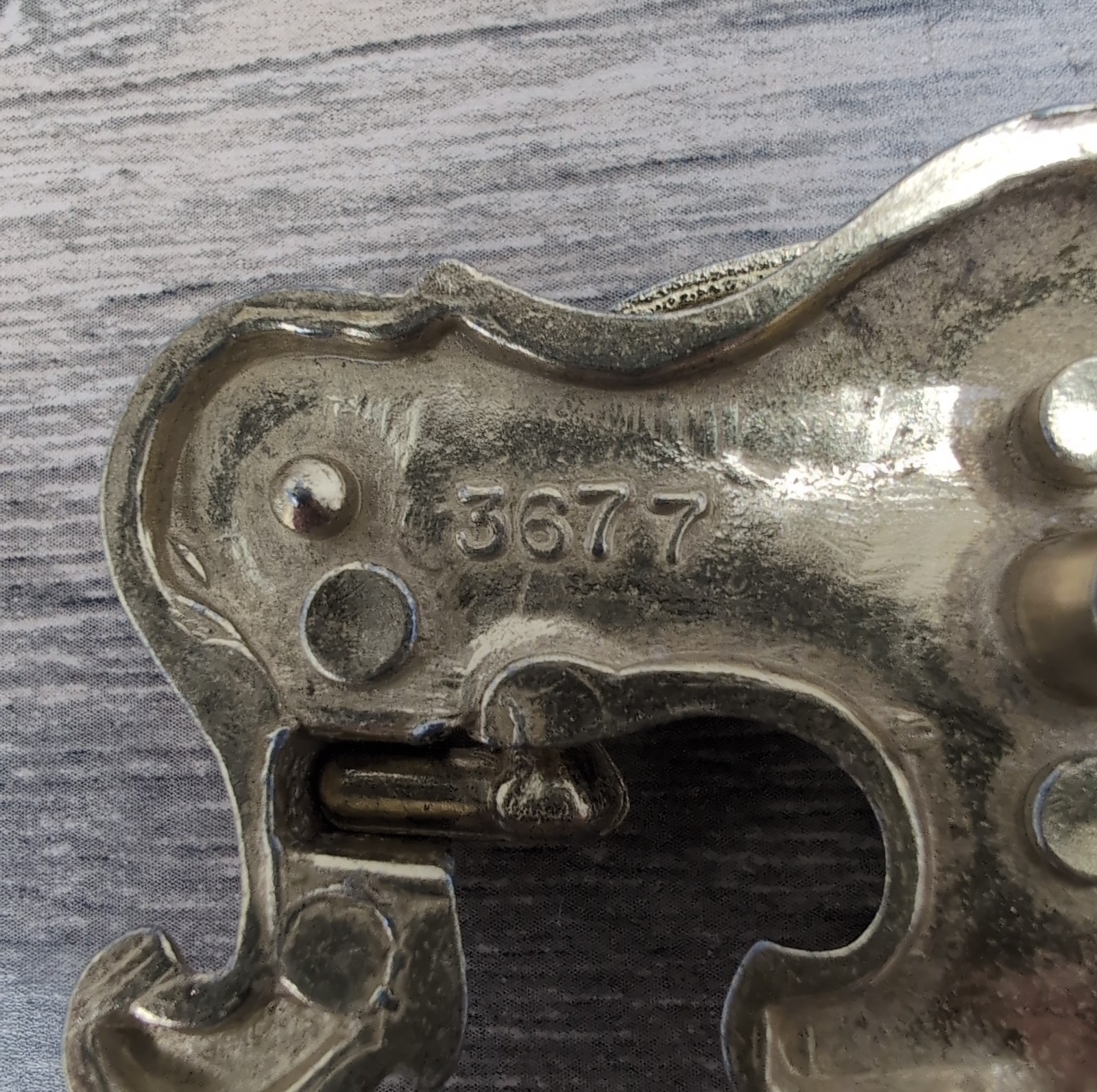 VTG Chippendale Brass Drawer Drop Bail Pull Handles 3-1/4″ Center 10 w/Screws