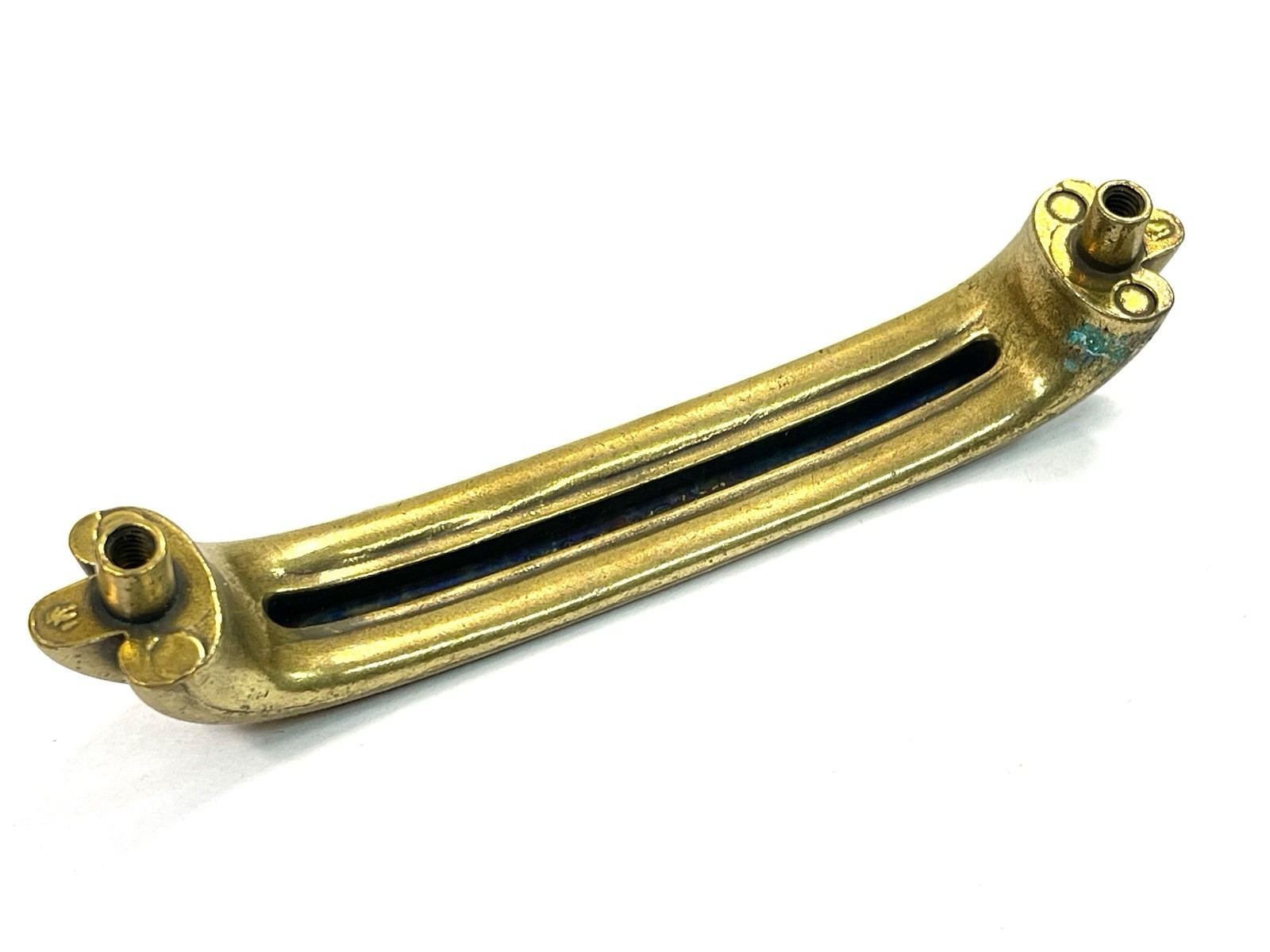 KBC Keeler Brass Co Vintage Drawer Pull Fixed Handle MCM 4.25″ OCB lot#1908