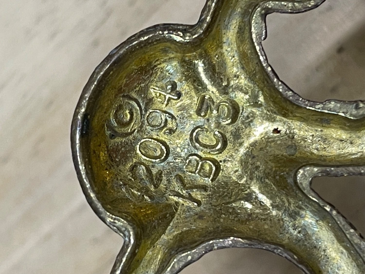 Vintage Keeler Brass Co 42094 Kbc 3 Chippendale Drawer Pulls Set of 4 Center