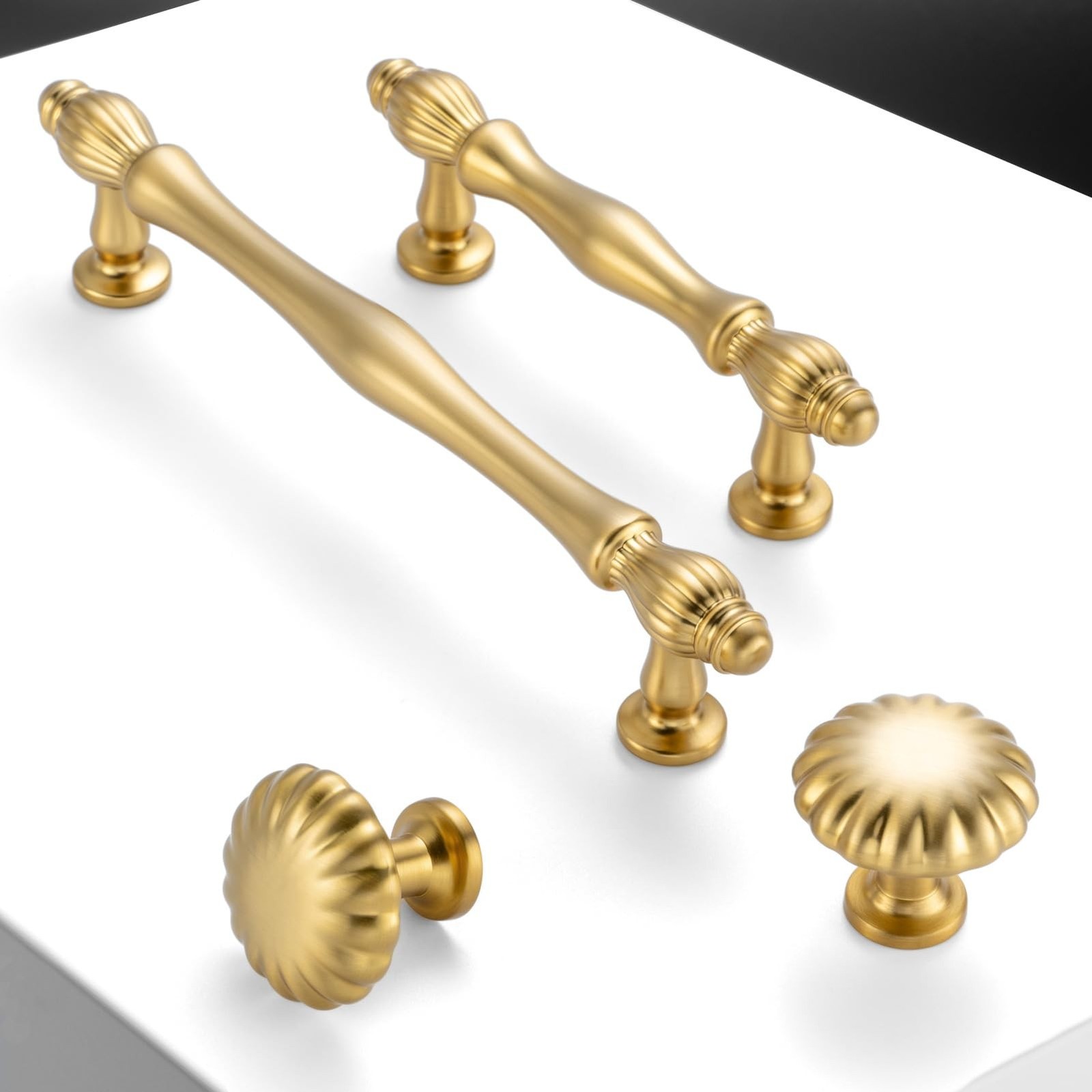 10 Pack 5 Inch Brushed Gold Cabinet Pulls Gold Cabinet Handles Gold Hardware …