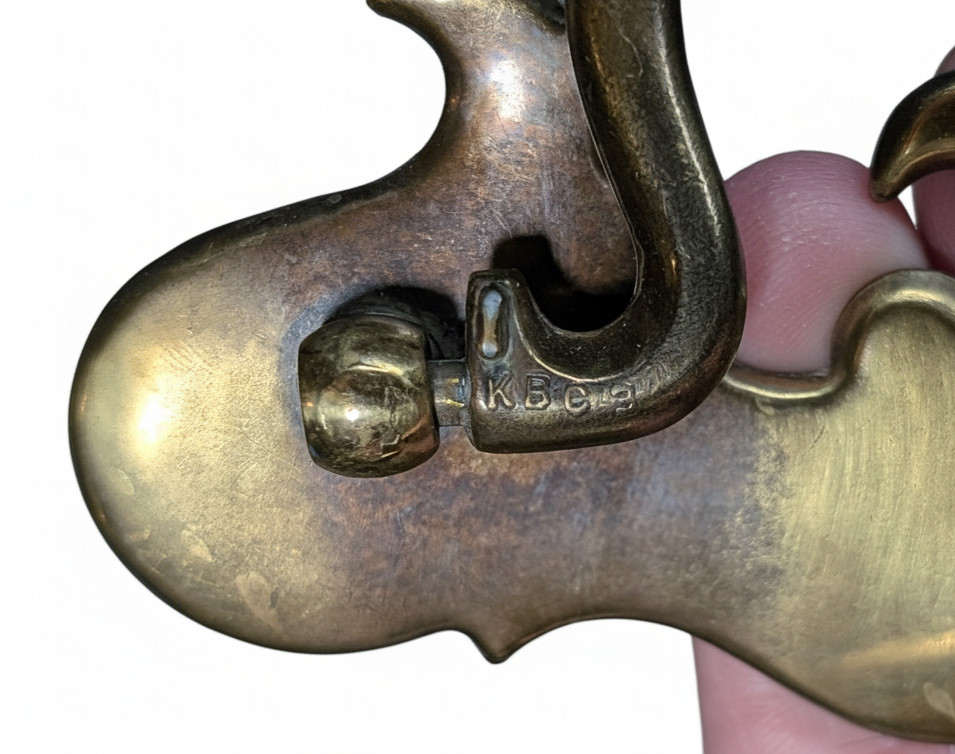 5.75″ KBC Keller Brass Company Drawer Pulls 4695 Chippendale Batwing Queen Ann