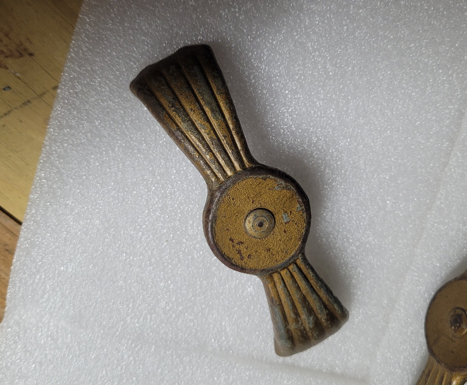 Art Deco Set of 6, Drawer Pulls.
