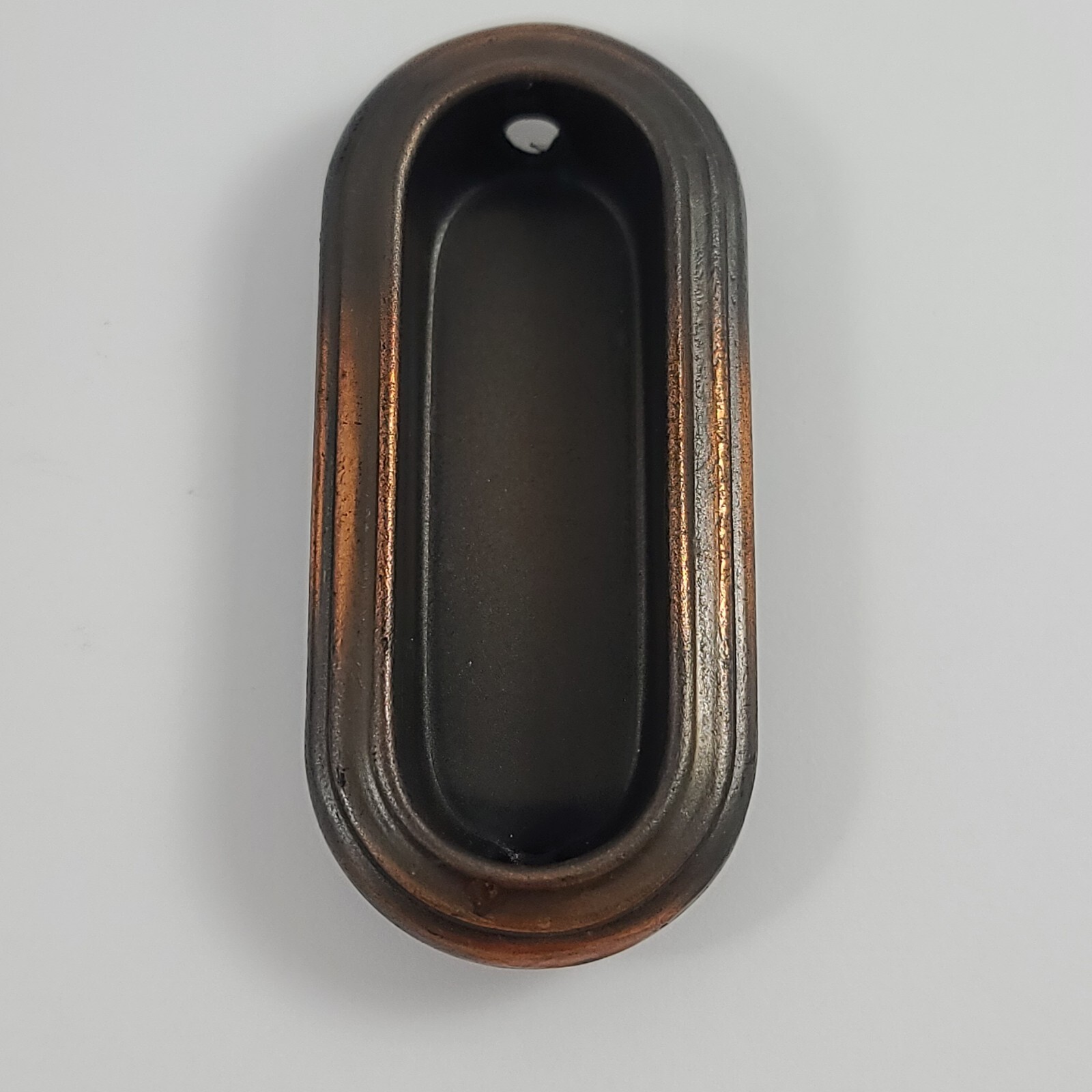 Vintage 1960s Amerock Recessed Drawer Pull Pair Finger Pull 1584
