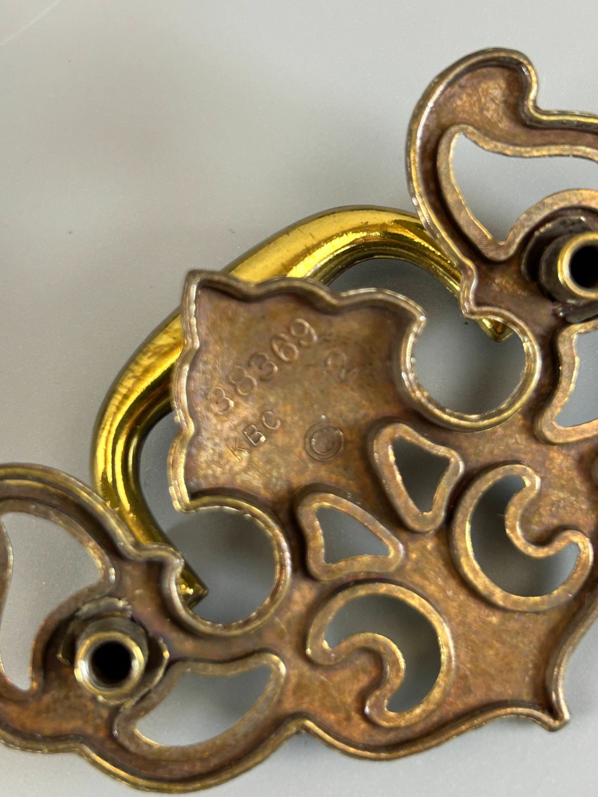 11 Keeler Brass Drawer Pulls Drop Bail Handle Chippendale Vintage Assorted Sizes