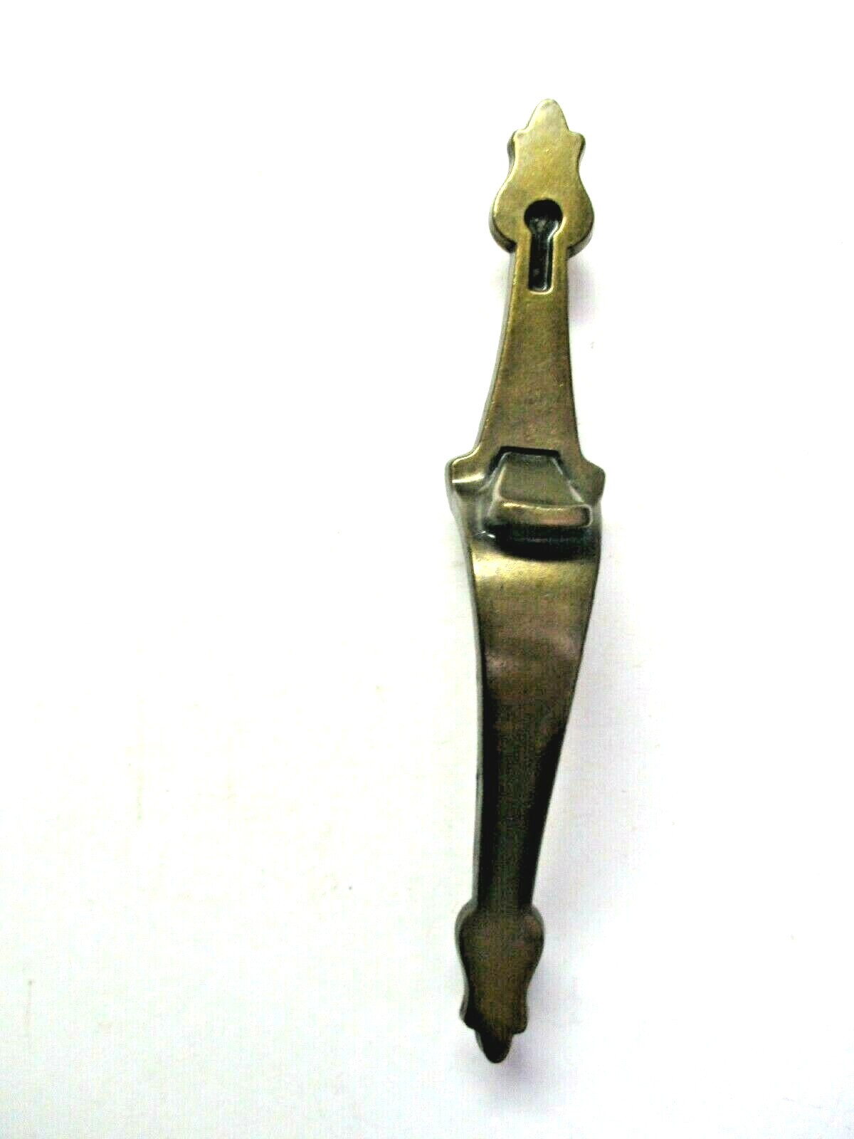 Amerock 315 Cabinet Door Thumb Pull Handle Dark Brass 3-1/16″ Centers 1 Vtg 1960